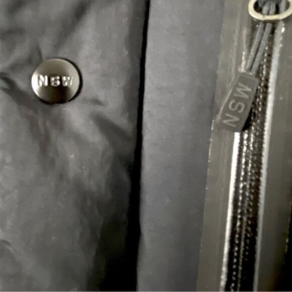 Nike Mens NSW Sportswear Destroyer Varsity Bomber Jacket Leather/Nylon Down XL - Picture 9 of 16